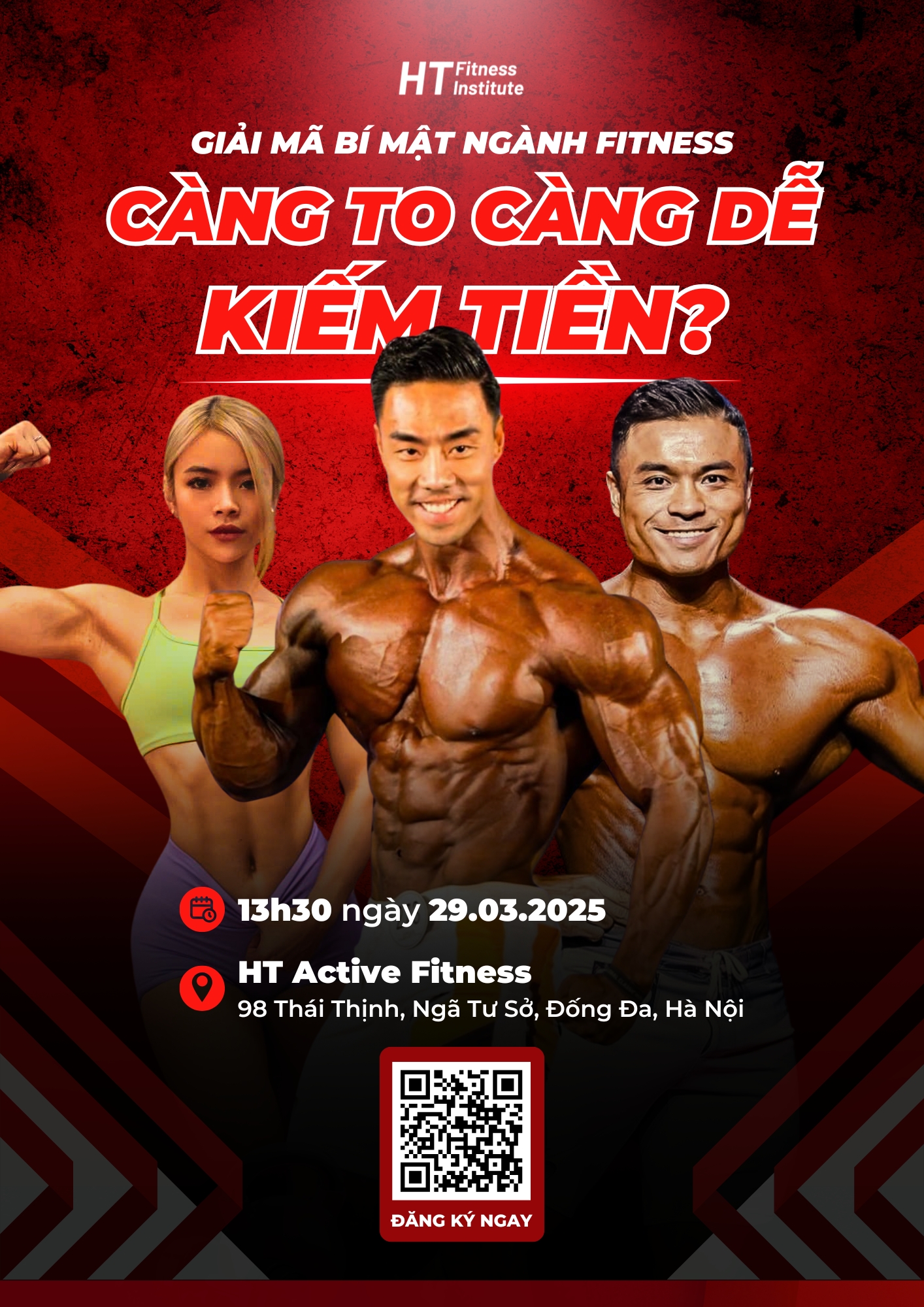 PT Gym phải đẹp, HFI, HT Fitness, Học viện HFI