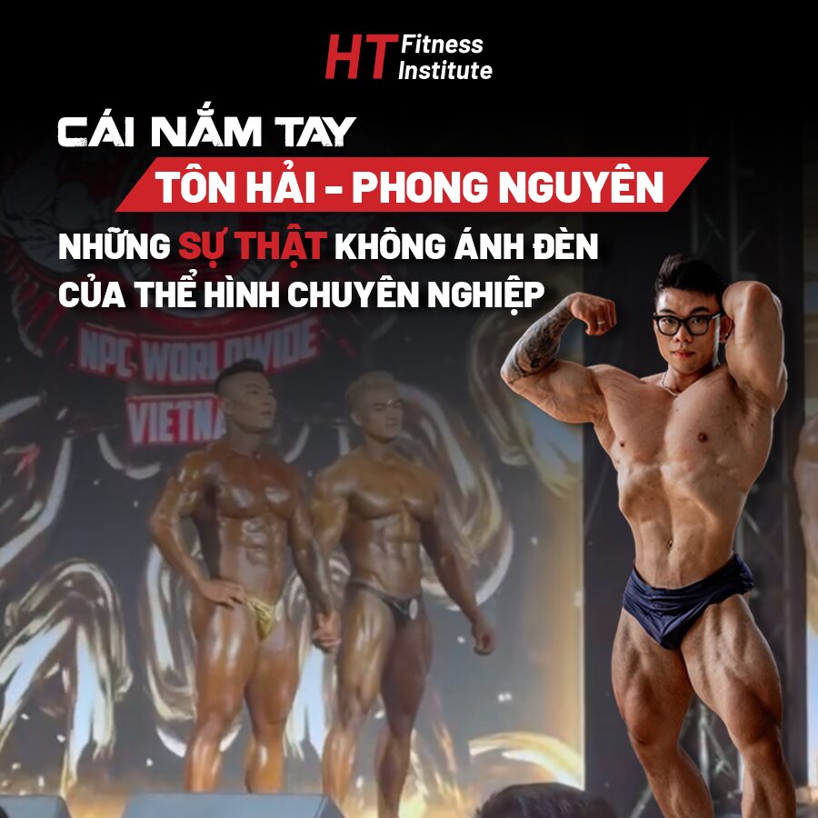 thể hình chuyên nghiệp, Tôn Hải, đại sứ thương hiệu, HFI, HT Fitness