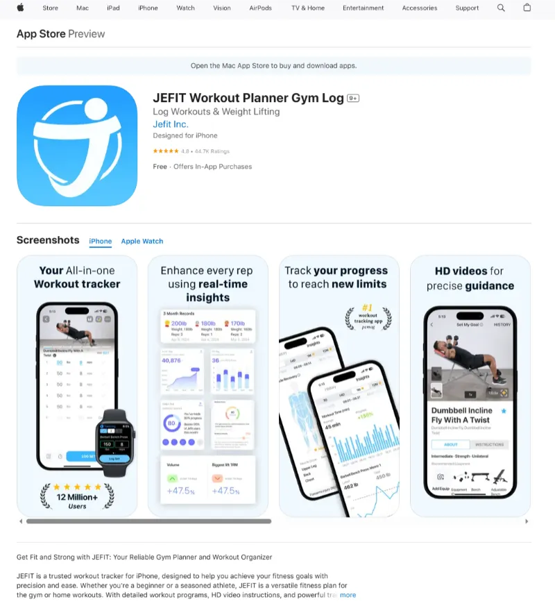 app tập gym miễn phí