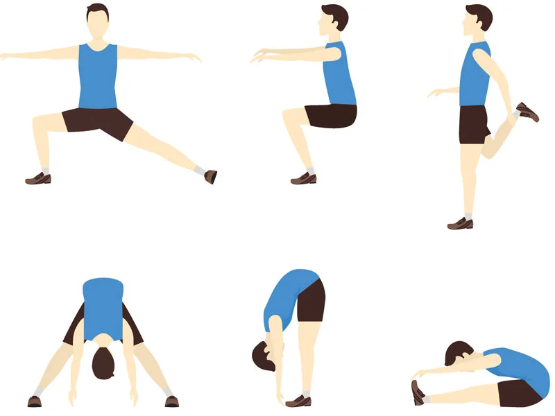 khởi động trước khi tập gym