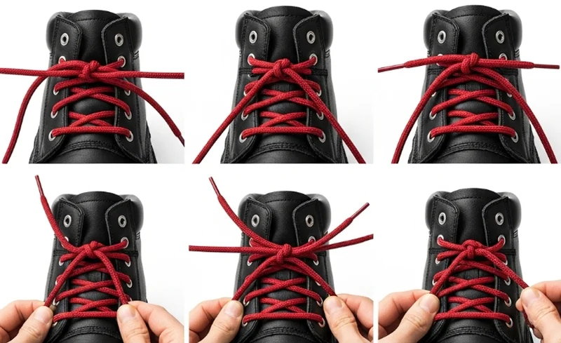 cách buộc dây giày chạy bộ​