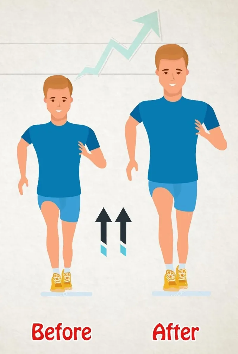 chạy bộ có tăng chiều cao không