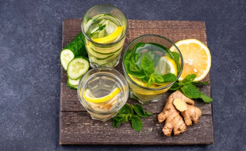 các loại nước detox giảm mỡ bụng