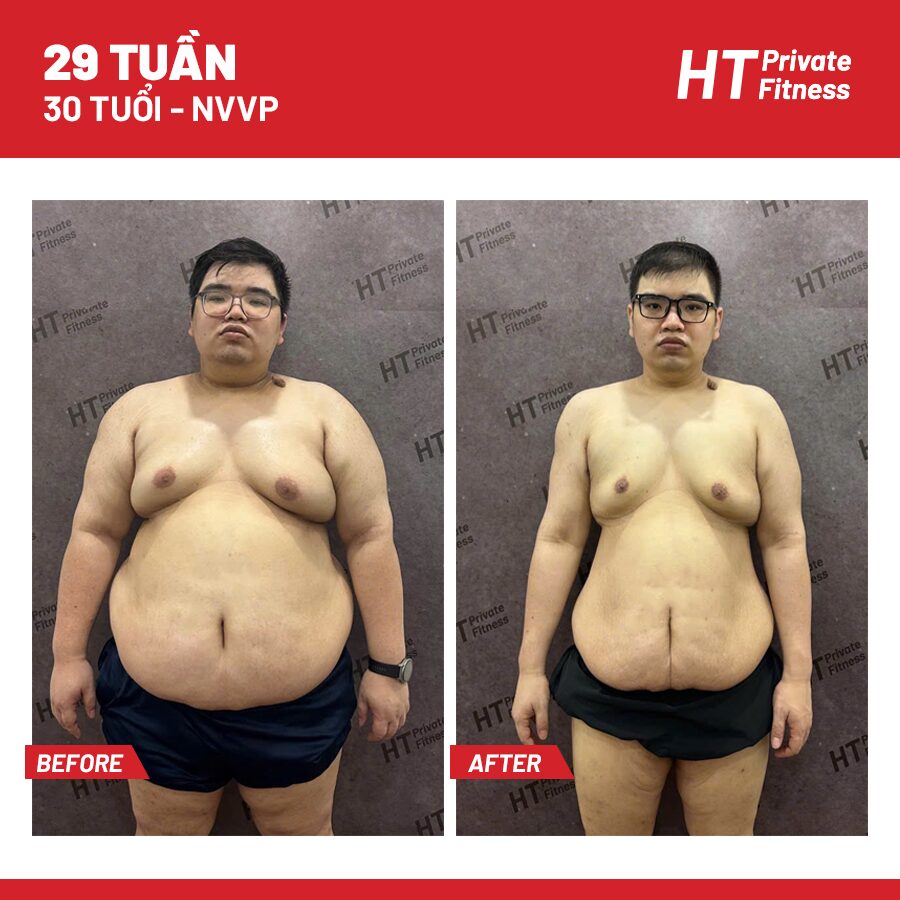 Thái Hoàng - Hội viên tại HT Private Fitness từng can thiệp y tế để giảm mỡ bụng nhưng nhanh chóng tăng trở lại trước khi được các HLV thay đổi thành công
