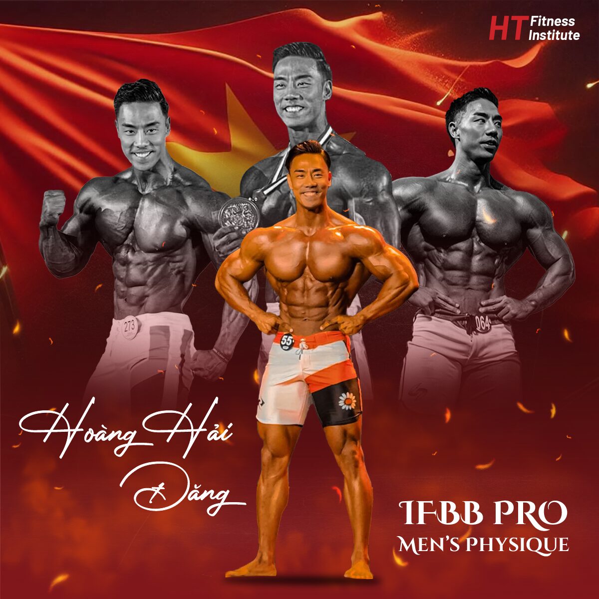 IFBB Pro Men's Physique Hoàng Hải Đăng (Đăng Béo)