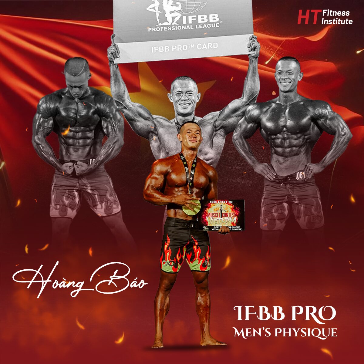 IFBB Pro Men's Physique Hoàng Báo