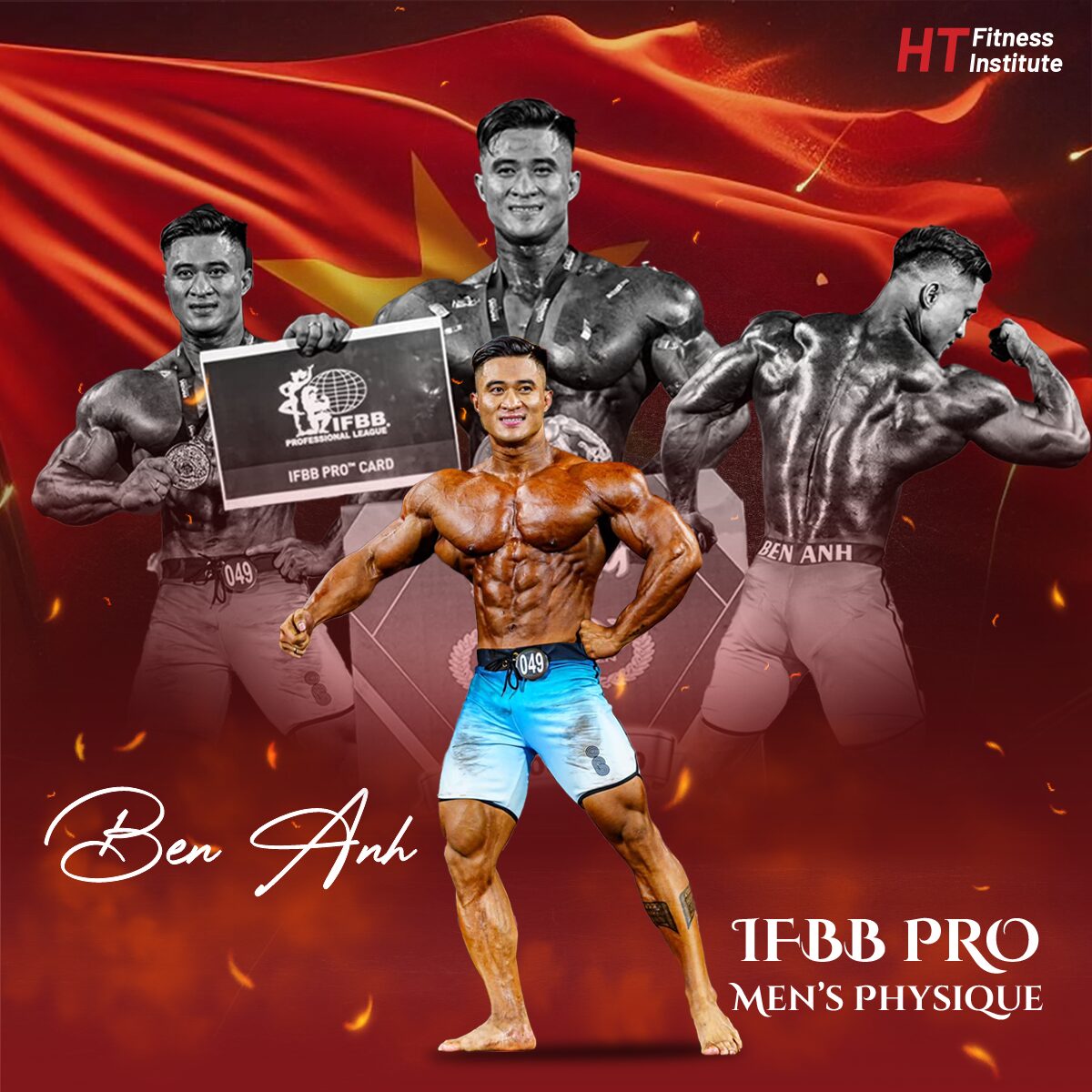 IFBB Pro Men's Physique Ben Anh