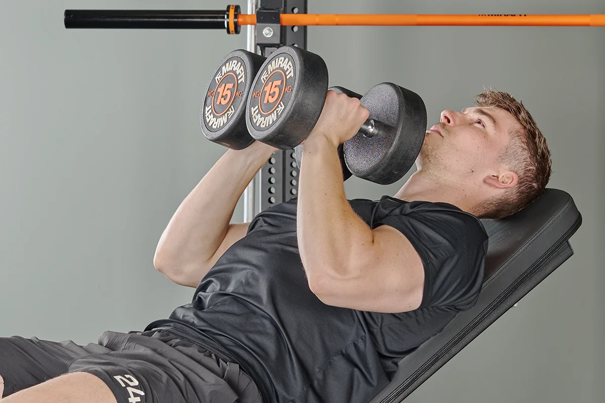 Dù tạ đơn có nhiều bài tốt nhưng Hex Press lại là một bài tập tệ