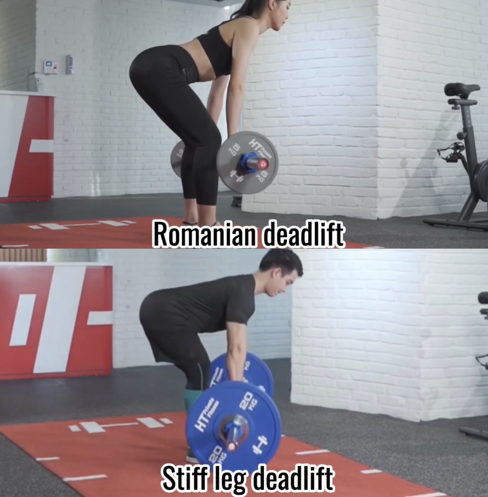 Khác biệt giữa Stiff Leg Deadlift và Romanian Deadlift