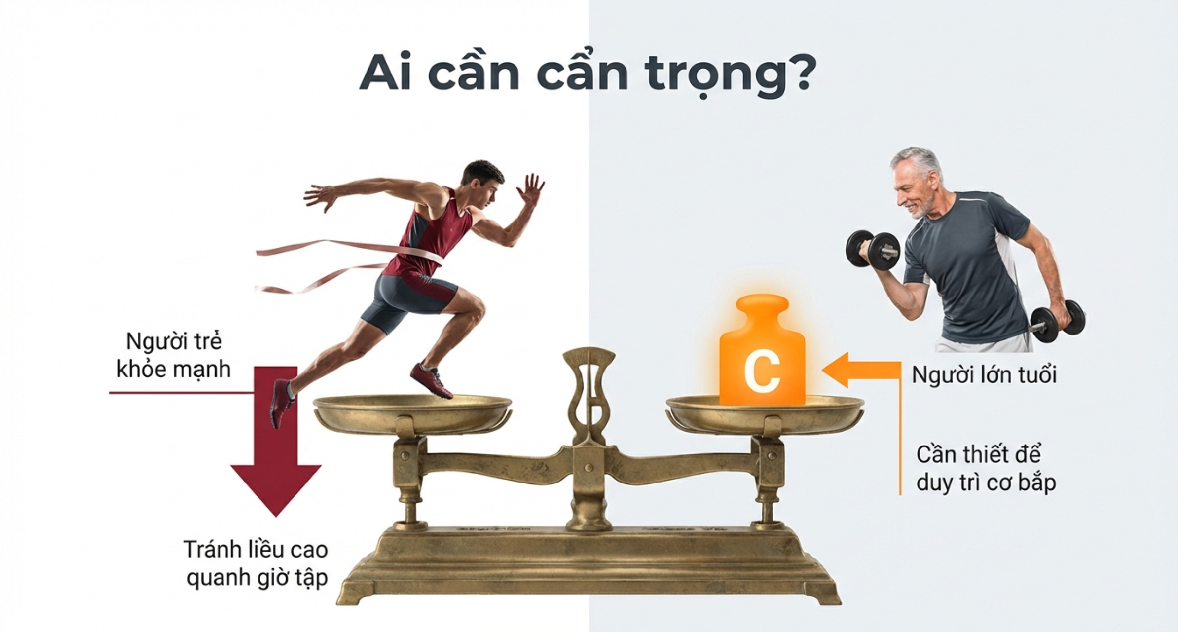 Sự khác biệt về độ tuổi trong việc bổ sung Vitamin C