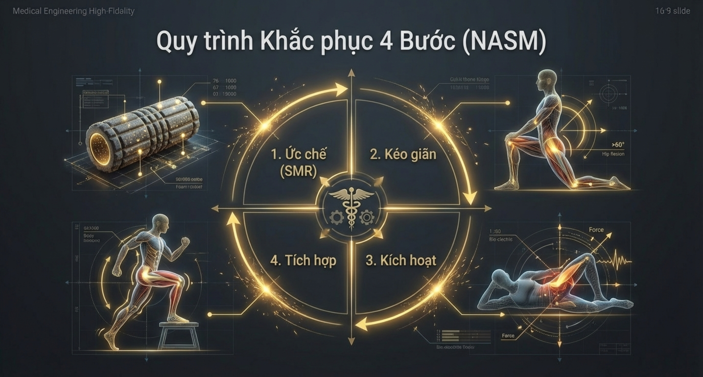 4 bước khắc phục kém linh hoạt khớp hông